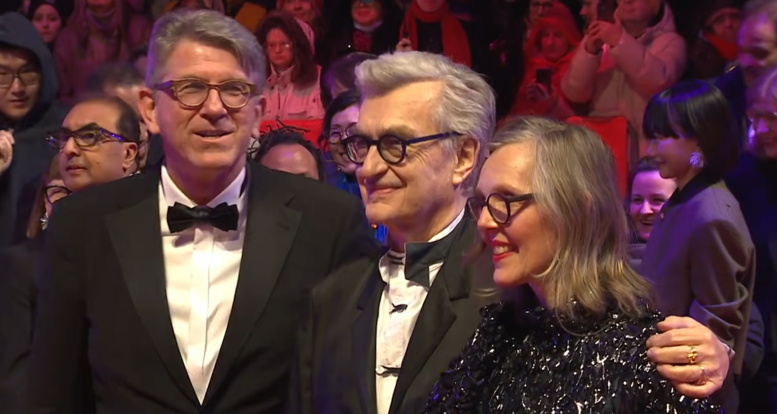 Wim Wenders und seine Frau Donata Wenders