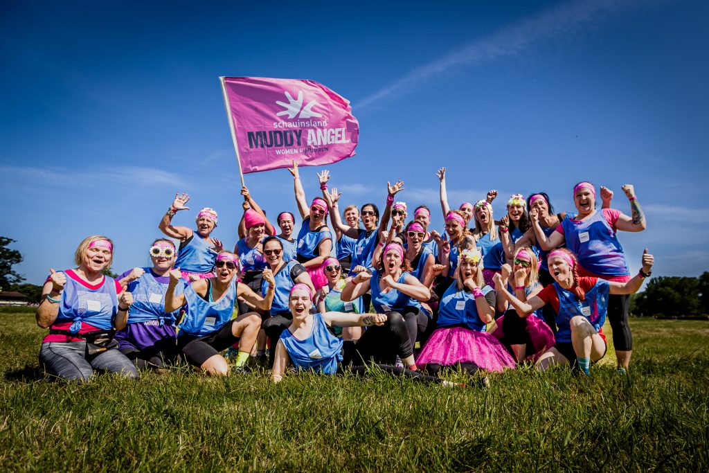 Gruppenfoto Muddy Angel Run